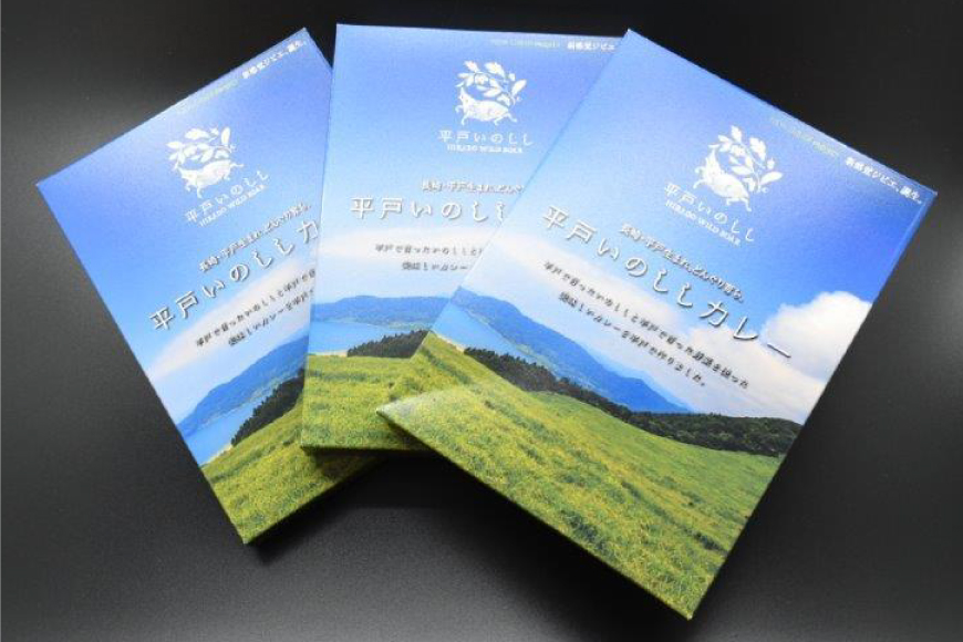 カレー スパイス 平戸 イノシシ カレー 3食 セット 12回 定期便 総計 36食 [平戸ファクトリー 長崎県 平戸市 hr42bgy400167] カレーライス ライス レトルト 本格 いのしし 猪 シシ ジビエ 猪肉