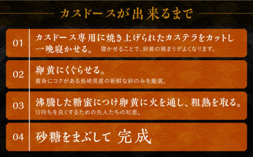 【6回定期便】カスドース・カステラ詰合せ【株式会社　つたや總本家】[KAD093]/ 長崎 平戸 菓子 和菓子 贈物 贈答 プレゼント 老舗 ポルトガル 元祖 カステラ