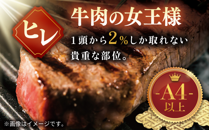 【6回定期便】特選 平戸和牛 ヒレステーキ 約150g×2枚【萩原食肉産業有限会社】[KAD130]/ 長崎 平戸 肉 牛 牛肉 黒毛和牛 和牛 焼肉 ステーキ ヒレ フィレ 冷蔵 定期便