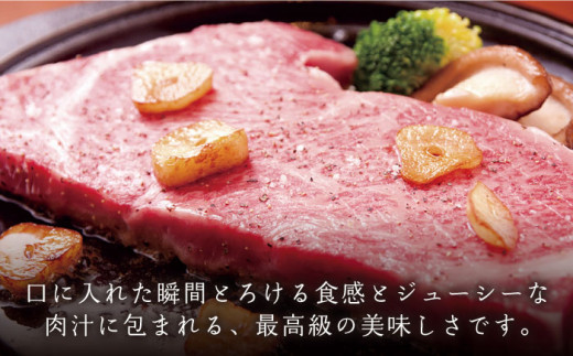 【6回定期便】長崎和牛 ステーキ計2.2kg【萩原食肉産業有限会社】[KAD145]