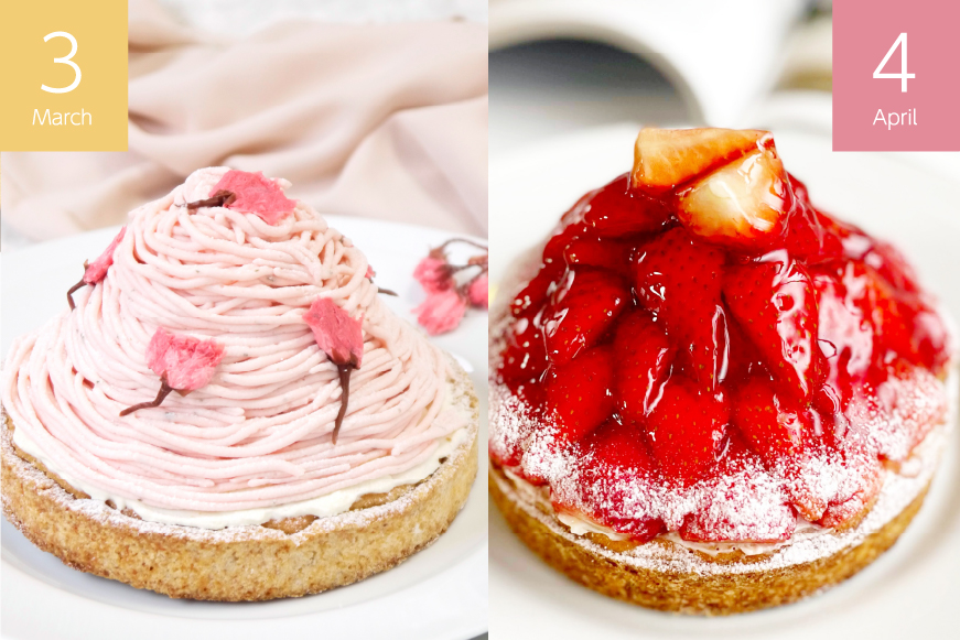 スイーツ 大人のスイーツ 定期便 12回 [心優-Cotoyu Sweets- 長崎県 平戸市 hr42bjo490080] ケーキ タルト 食べ比べ 果物 フルーツ いちご モンブラン ティラミス チョコ ホールケーキ 誕生日