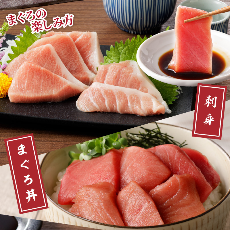 鷹島産本まぐろ 食べきりサイズ(80g×8p)とアジフライのセット(4枚×4p) ( 本まぐろ マグロ 鷹島産本まぐろ アジフライ あじ フィレタイプ ) 【C7-033】