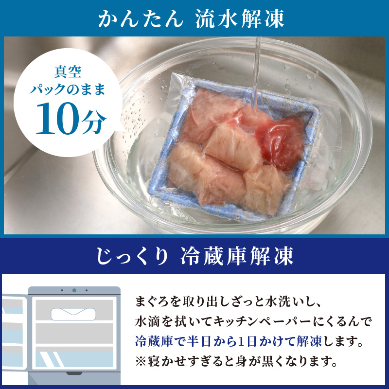 鷹島産本まぐろ 食べきりサイズ(80g×4p)とアジフライのセット(4枚×2p) ( 本まぐろ マグロ 鷹島産本まぐろ アジフライ あじ フィレタイプ ) 【B4-134】