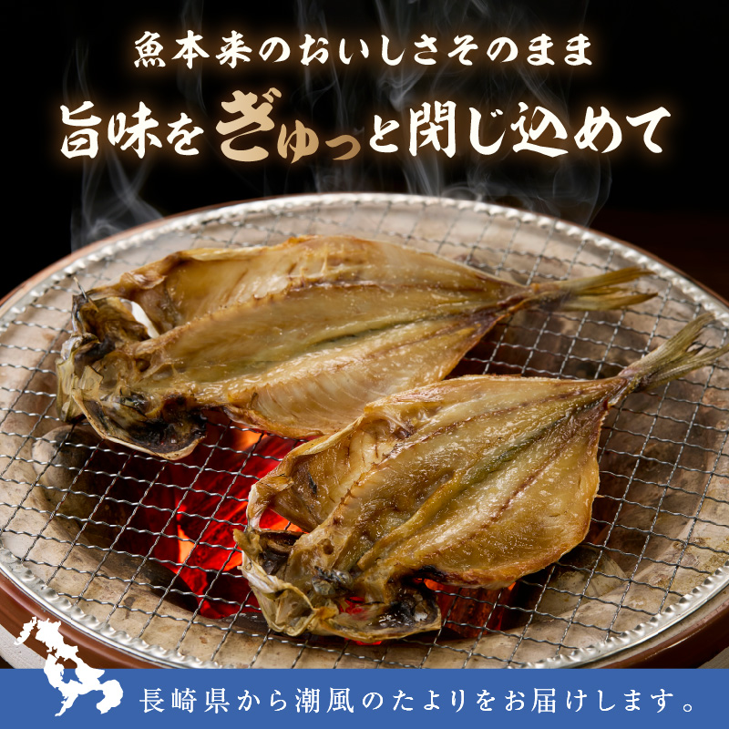 松浦・潮風のたより アジ昆布出汁25枚入り( 魚 干し物 アジ 海鮮 干物 おすすめ 人気 セット ひもの あじ 詰め合わせ 国産 )【B0-257】
