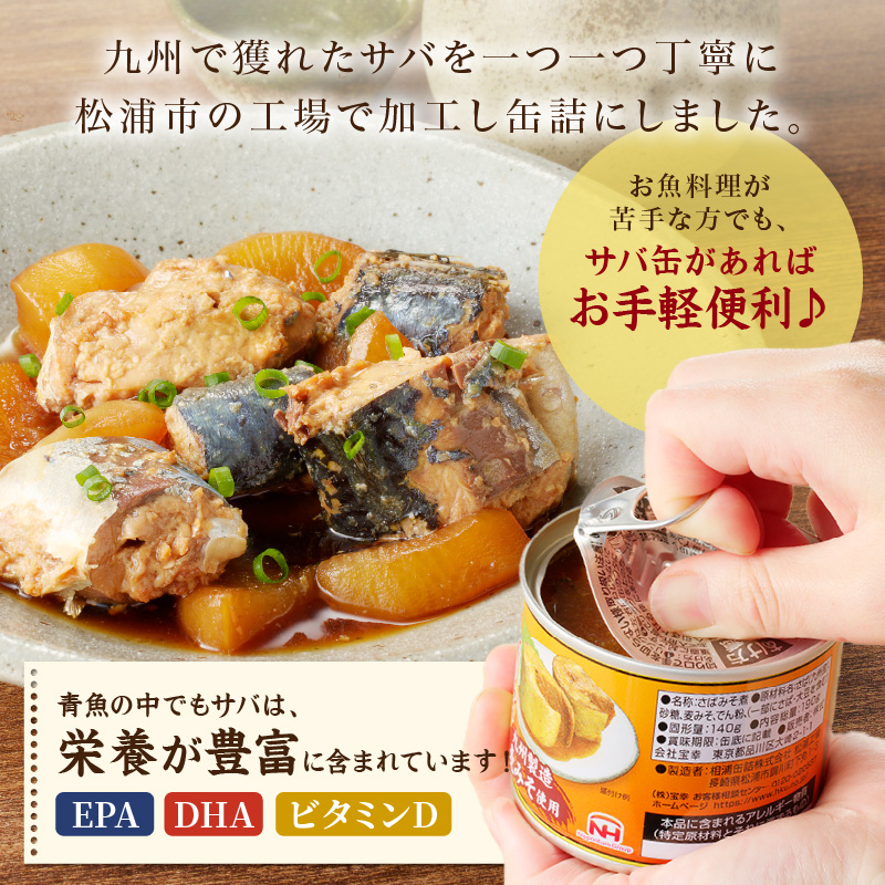 さば味噌煮缶セット(12缶)( さば サバ 鯖 さば缶 サバ缶 味噌煮 非常食 保存食 簡単調理 保存食 非常食 防災 備蓄 長期保存 )【B2-110】