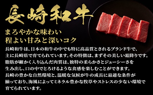【和牛セレブ】長崎和牛焼肉肩ロース 350g( 長崎和牛 和牛 焼肉 肩ロース )【C0-065】