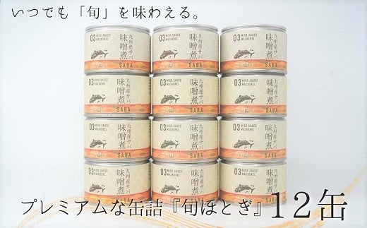 ふるさと納税 松浦市 缶詰工場直送 伝統のさば缶「旬ほとぎ」4種類の
