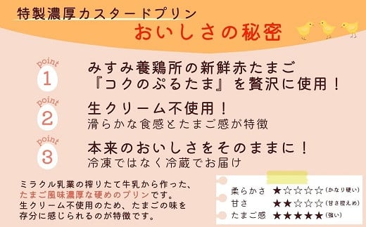 【3か月定期便】たまごやさんのぷるプリン 6個入(濃厚仕立て)×3回 ( 新鮮 赤たまご ぷりん プリン 濃厚 カスタード　定期便 )【C7-017】