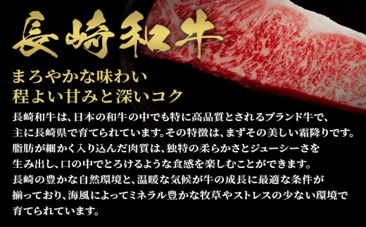 【和牛セレブ】長崎和牛サーロインステーキ 180g×2枚( 長崎和牛 和牛 サーロインステーキ サーロイン )【C7-021】