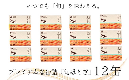 缶詰工場直送 「旬ほとぎ」イワシトマト12缶( ふるさと納税 イワシ缶 トマトペースト 缶詰 工場直送 いわし ご飯のお供 非常食 保存食 送料無料 )【B0-184】