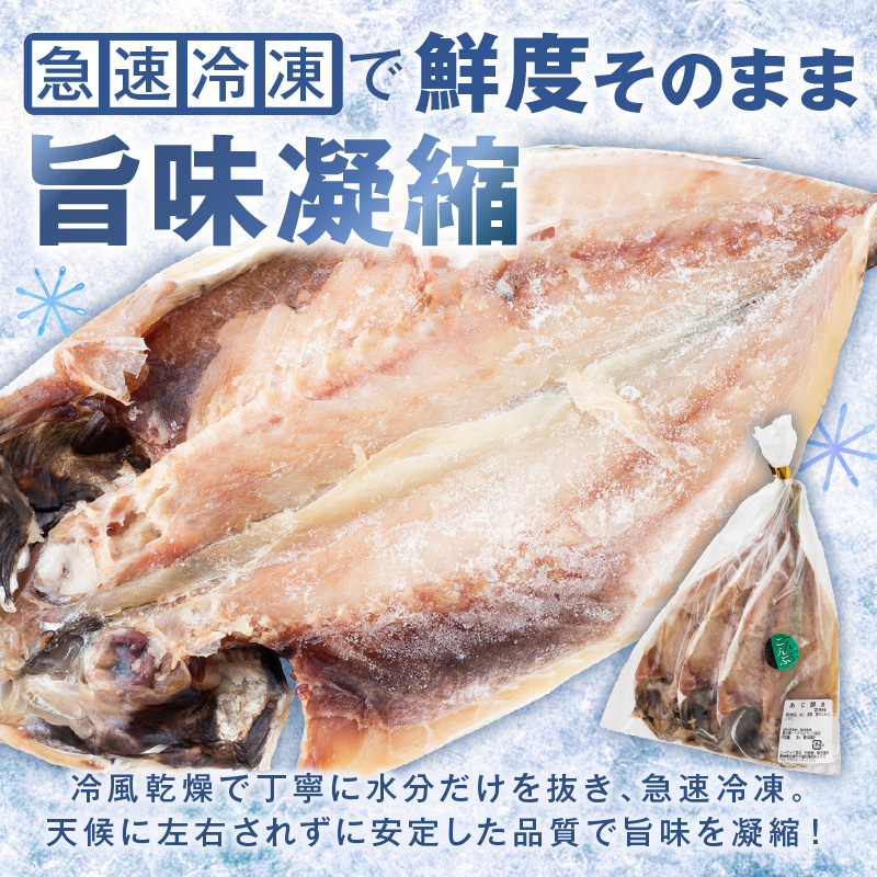 松浦・潮風のたより アジ昆布出汁25枚入り( 魚 干し物 アジ 海鮮 干物 おすすめ 人気 セット ひもの あじ 詰め合わせ 国産 )【B0-257】