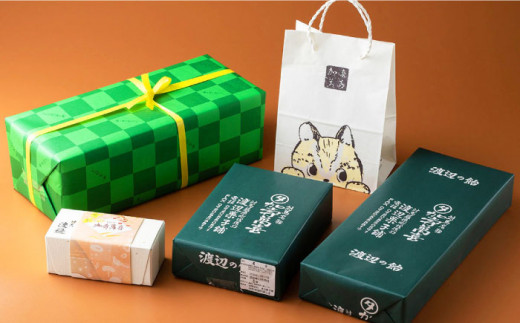 菓子 4種 詰め合わせ【渡辺菓子舗】《対馬市》 特産品 かすまき せんべい もなか 和菓子 島土産 スイーツ お土産 お菓子 [WBT001]