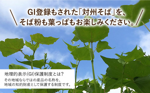 【島のめぐみ 対州そば】 青汁 / アイス セット《対馬市》【?特定非営利活動法人 對馬次世代協議会（対馬コノソレ）】九州 長崎 対馬 美容 健康 スイーツ [WAM005]