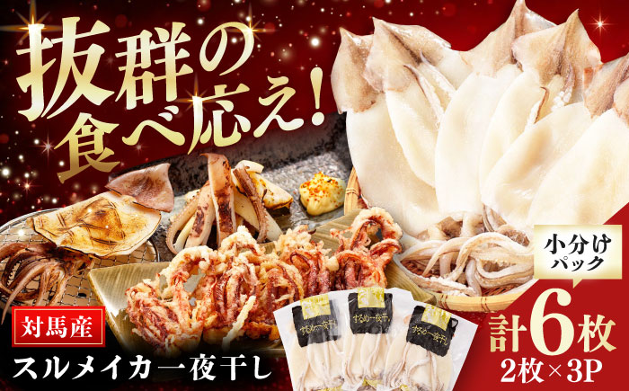 するめ いか 一夜干し セット《対馬市》【対馬地域商社】九州 長崎 海鮮 [WAC006]冷凍 新鮮 簡単調理 肉厚 スルメイカ いか 小分け 天ぷら 炒め物 おつまみ 個包装 贈り物 プレゼント 対馬 つしま するめいか 烏賊 人気