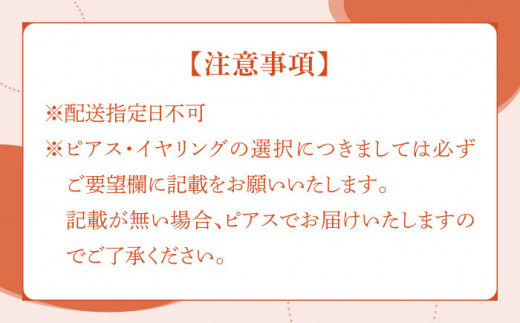 どんぐり 耳飾り ( イヤリング )【合同会社かもめ】《対馬市》ジュエリー フック おしゃれ アクセサリー プレゼント イヤリング [WBP001-2]