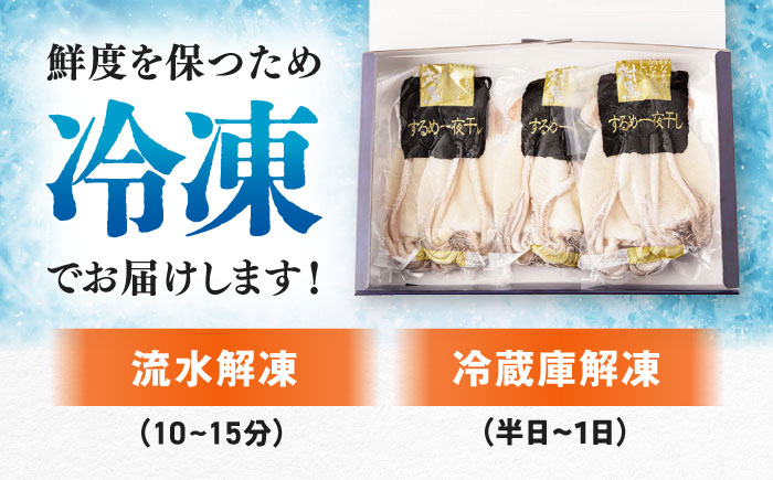 【1週間以内発送】するめ いか 一夜干し セット《対馬市》【対馬地域商社】九州 長崎 海鮮 [WAC006]冷凍 新鮮 簡単調理 肉厚 スルメイカ いか 小分け 天ぷら 炒め物 おつまみ 個包装 贈り物 プレゼント 対馬 つしま するめいか 烏賊 人気 スピード発送 最速発送 最短発送