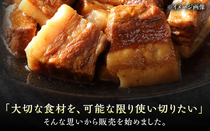 【全2回定期便】【簡易包装】角煮まぶし 10袋（5袋×2） 《対馬市》【岩崎本舗】角煮 かくに まぶし [WBC087]