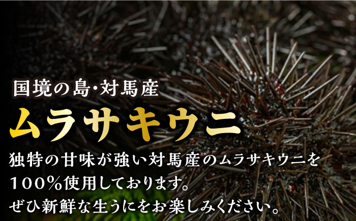 対馬産 生うに 60g×5本《対馬市》【保家商事】 ウニ うに 刺身 海鮮 海産 雲丹 [WAA034]