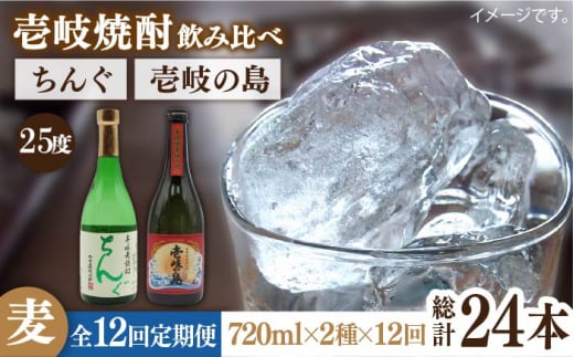 【全12回定期便】壱岐の島 25度とちんぐのセット [JDB221] 144000 144000円