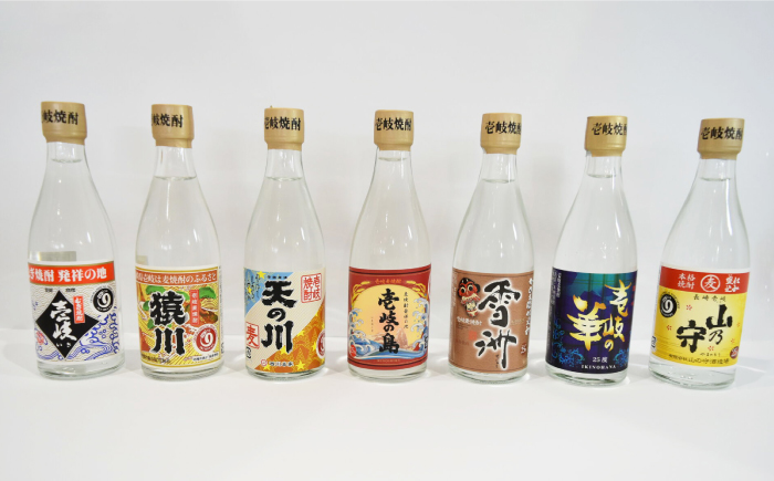 「壱岐麦焼酎 七蔵飲み比べ」  「磯ばら」 セット 《壱岐市》【おみやげ横丁 shikioriori】 [JGS004]