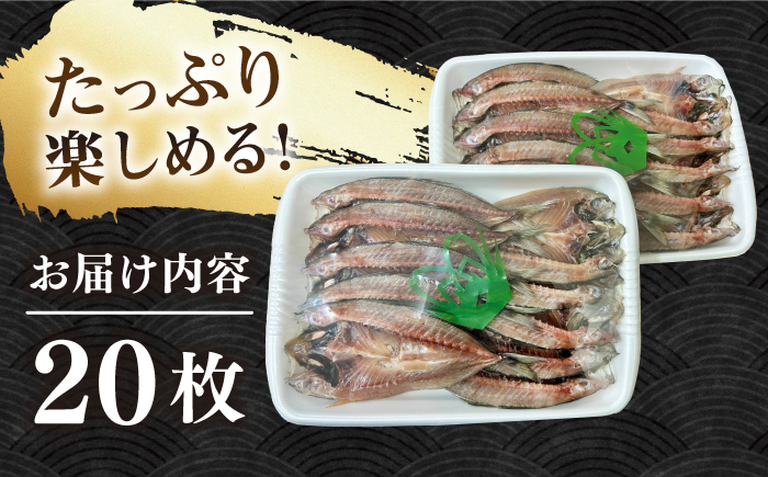 あじ開きざんまい 約100g×20枚《壱岐市》【馬渡水産】 アジ あじの開き アジの開き ひもの 干物 朝食 冷凍配送 [JAQ006]