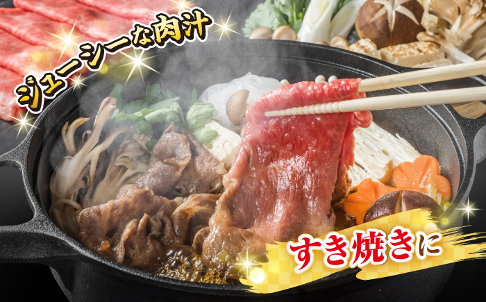 【訳あり】【A4〜A5ランク】 長崎和牛 赤身 霜降り しゃぶしゃぶ・すき焼き用 1.2kg(600g×2パック)（肩・モモ）《壱岐市》【株式会社MEAT PLUS】 肉 牛肉 黒毛和牛 鍋 ご褒美 冷凍配送 訳あり しゃぶしゃぶ用 すき焼き用 すき焼用 A4 A5 [JGH017]