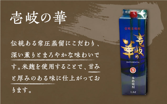 【全6回定期便】至高 麦焼酎 4種 飲み比べ セット 紙パック 25度 1800ml×4本《壱岐市》【下久土産品店】 酒 焼酎 むぎ焼酎 　 [JBZ055]