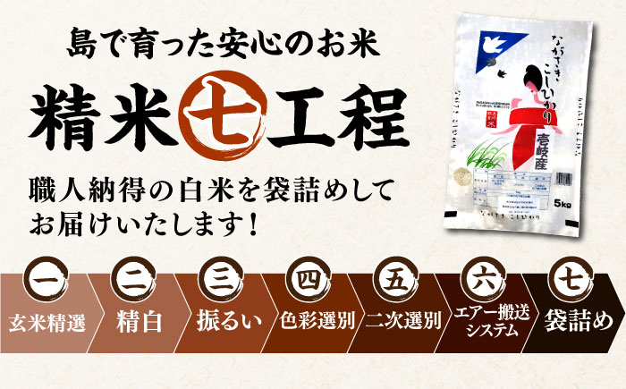 【R7年度産】こしひかり 10kg 《壱岐市》 【長米壱岐営業所】[JCZ019] 米 お米 白米 精米 ごはん ご飯 こしひかり コシヒカリ 30000 30000円