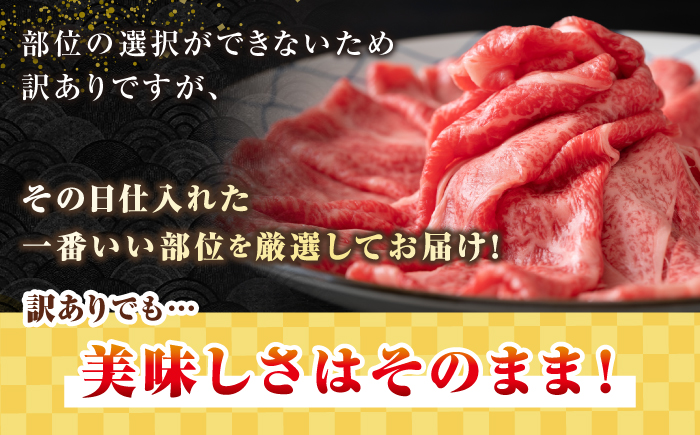 【全3回定期便】【訳あり】【A4〜A5ランク】 長崎和牛 しゃぶしゃぶ・すき焼きセット 750g《壱岐市》【株式会社MEAT PLUS】　肉 牛肉 黒毛和牛 鍋 冷凍配送 訳あり 切り落とし しゃぶしゃぶ用 すき焼用 A4 A5 [JGH104]