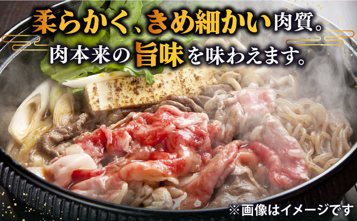 【全12回定期便 】 壱岐牛 ロース （すき焼き・しゃぶしゃぶ）600g《壱岐市》【土肥増商店】 肉 牛肉 すき焼き しゃぶしゃぶ 赤身 鍋 [JDD023] 408000 408000円 