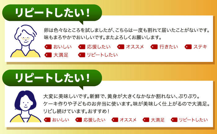 【全2回定期便】特選 素直な恋たまご 30個 《壱岐市》【しまのたまご屋さん】  卵 たまご 鶏卵 玉子 ギフト 国産 卵かけご飯 たまごかけご飯 のし 定期便 [JAP018] 20000 20000円 2万円