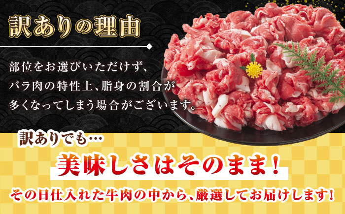 【全12回定期便】【訳あり】【A4~A5ランク】長崎和牛 切り落とし 500g《壱岐市》【株式会社MEAT PLUS】 肉 牛肉 黒毛和牛 焼き肉 ご褒美 冷凍配送 訳あり A5 黒毛和牛 ギフト [JGH038]