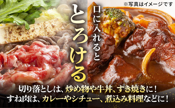 特選 壱岐牛 切り落とし（900g）＆すね肉（500g） 《壱岐市》【太陽商事】[JDL102] 肉 牛肉 切り落とし 切落し 薄切り すき焼き しゃぶしゃぶ カレー シチュー 煮込み 鍋 31000 31000円 3万円