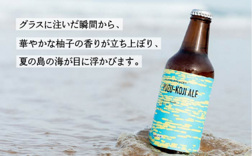 【全6回 定期便 】クラフトビール 地ビール  YUZU-KOJI ALE 6本 【ISLAND BREWERY】 《 壱岐市 》[JED016]   100000 100000円 10万円
