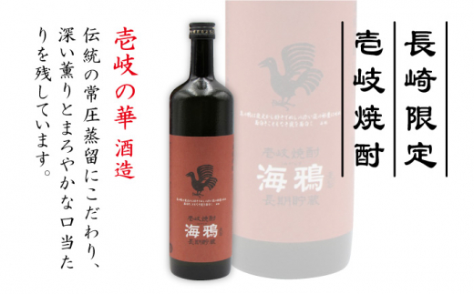 【全6回 定期便 】麦焼酎 海鴉 25度 720ml 2本入りセット 《 壱岐市 》【天下御免】[JDB111] 100000 100000円