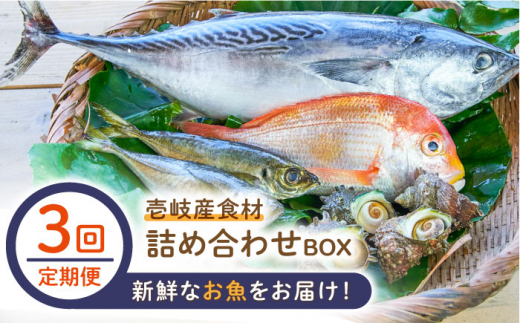 【全3回定期便】壱岐産食材詰め合わせBOX「魚」 [JBF021] 60000 60000円 6万円