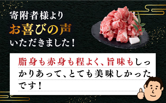 【全12回定期便 】 壱岐牛 切り落とし 550g《壱岐市》【土肥増商店】肉 牛肉 和牛 切落し 赤身 小間切れ [JDD011] 132000 132000円