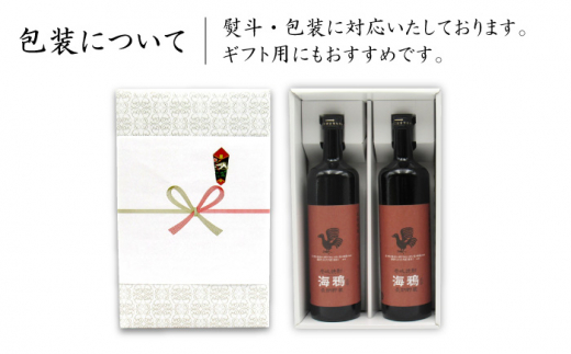 【全6回 定期便 】麦焼酎 海鴉 25度 720ml 2本入りセット 《 壱岐市 》【天下御免】[JDB111] 100000 100000円