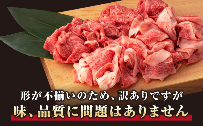 【全12回定期便】【A4〜A5ランク】【訳あり】長崎和牛 モモ・バラ 切り落とし 600g《壱岐市》【野中精肉店】 黒毛和牛 牛肉 和牛 訳アリ 赤身 モモ バラ ワケあり 小間切れ [JGC021]