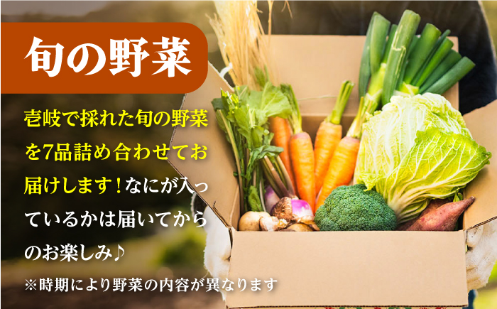 【全6回定期便】《A4〜A5ランク》壱岐牛と旬の野菜定期便《壱岐市》【壱岐市農業協同組合】 [JBO078] 壱岐牛 肉 黒毛和牛 野菜 旬 詰め合わせ 贅沢 BBQ 150000 150000円