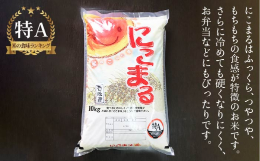 【全6回 定期便 】お米 にこまる 10kg 《 壱岐市 》 【ヤマグチ】[JCG052] 84000 84000円 