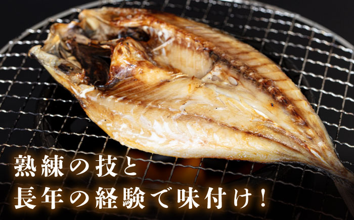 あじ開きざんまい 約100g×10枚《壱岐市》【馬渡水産】 アジ あじの開き アジの開き ひもの 干物 朝食 冷凍配送 [JAQ034]