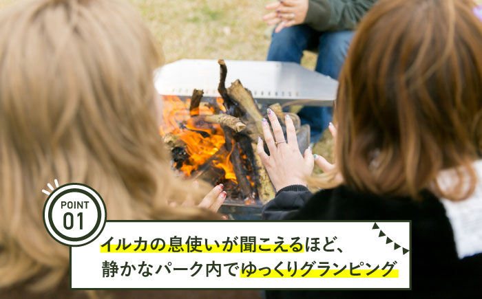 イルカに癒される極上の体験。1日1組限定！イルカと泊まるドルフィングランピング《壱岐市》【壱岐イルカパーク＆リゾート】 [JBF041] 旅行 体験 宿泊 グランピング キャンプ イルカ ドルフィン  700000 700000円 70万円