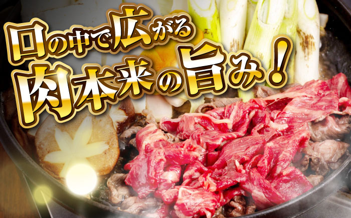 【最高級A5ランク】長崎和牛 赤身 切り落とし 400ｇ《壱岐市》【肉の相川】 牛肉 牛 和牛 牛丼 カレー 肉じゃが すき焼 すき焼き 贈答 ギフト 贈り物 お中元 お歳暮 冷凍配送 A5 [JGB016]