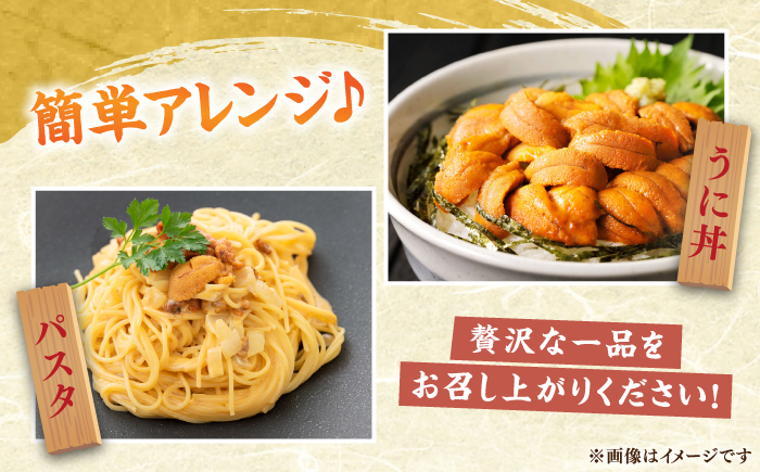 【先行予約】壱岐産 生うに 60g×1本【2026年5月以降順次発送】《壱岐市》【馬渡水産】 生ウニ うに ウニ 雲丹 紫うに ムラサキウニ 海鮮 希少 冷蔵配送 [JAQ005]