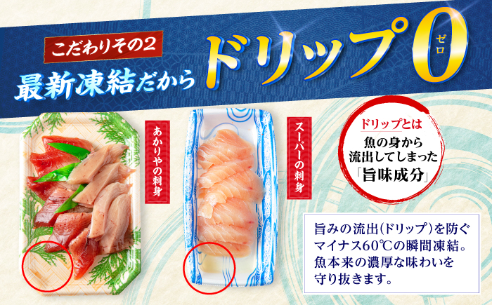 ＼壱岐島勝本漁港直送！／島の刺身セット 松コース（150g×6パック） 《壱岐市》【あかりや】 お刺身 刺し盛り 刺盛り 鮮魚 海鮮 海鮮丼 お造り 小分け タイ マグロ カツオ イカ ブリ クエ 詰め合わせ セット [JFO009]