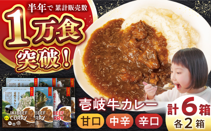 壱岐牛カレースペシャルセット（辛口／中辛／甘口）《壱岐市》【アットマーク】 常温配送 レトルトカレー ご当地 常温 レトルト 簡単調理 ギフト [JDW034]