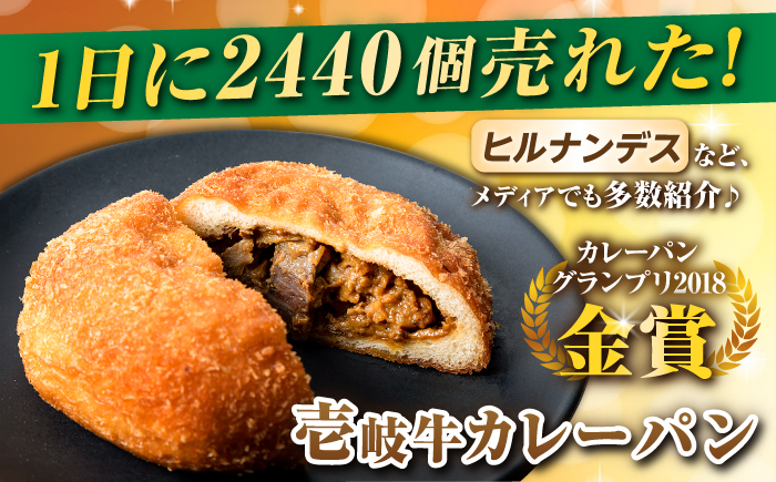 【全2回定期便】壱岐牛カレーパン（6個）《壱岐市》【パンプラス】 カレーパン カレー パン セット 詰め合わせ [JEU019]