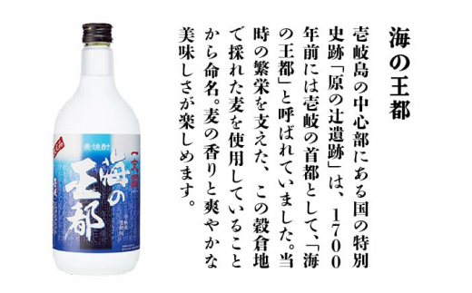 【全6回定期便】壱岐スーパーゴールド22度と海の王都のセット [JDB205] 84000 84000円