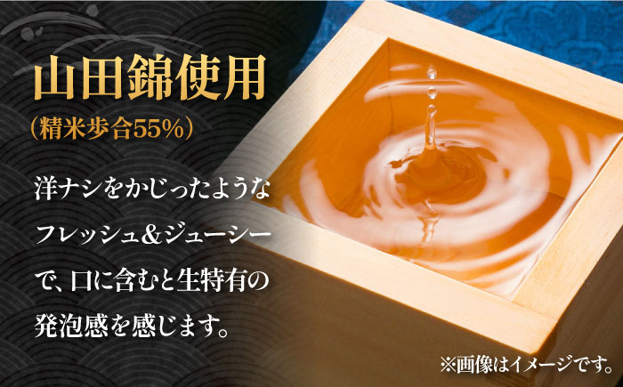 純米大吟醸 横山五十BLACK 直汲み生 1800ml 《壱岐市》【ヤマグチ】 お酒 酒 日本酒 純米大吟醸 [JCG123]